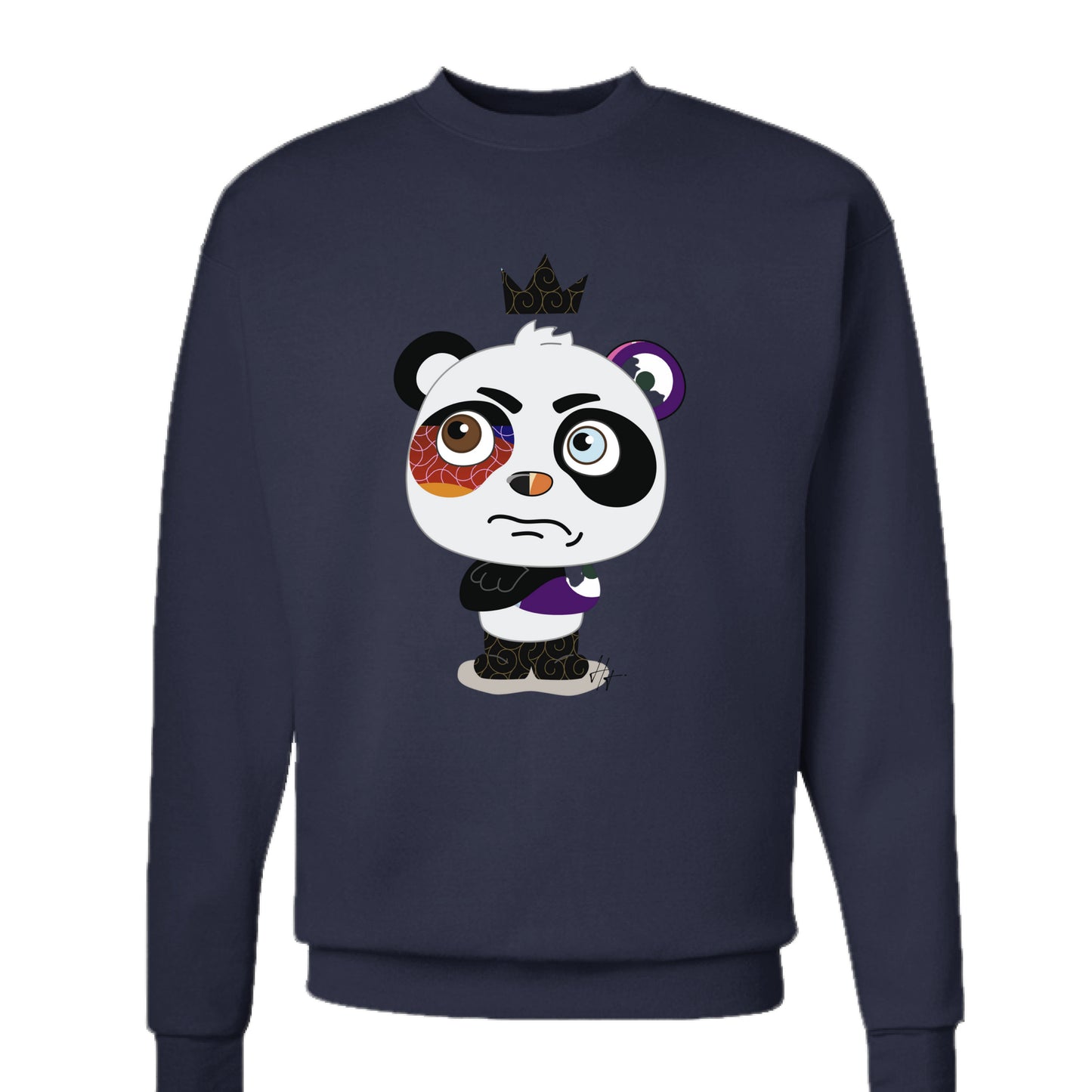 Heather Navy - FRONT